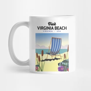 Virginia Beach Virginia USA travel poster Mug